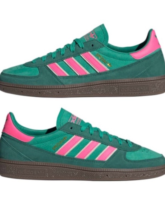 adidas Shoes - adidas Samba Teal Green with Hot Pink Accents